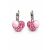 HÉRA GYÖNGYÖS SZÍV kapcsos fülbevaló - 10 mm (light rose)