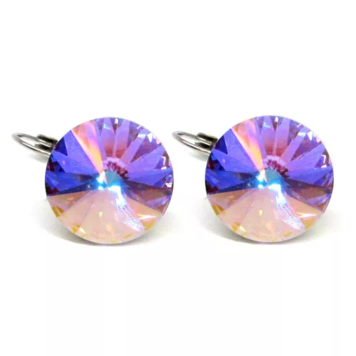 ÓRIÁS DIANA 18 mm-es fülbevaló (vitrail light  effect)