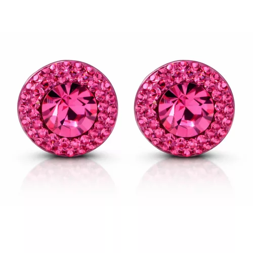 APHRODITÉ bedugós fülbevaló - 14 mm (rose)