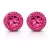 APHRODITÉ bedugós fülbevaló - 14 mm (rose)