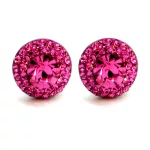 APHRODITÉ bedugós fülbevaló - 14 mm (rose)
