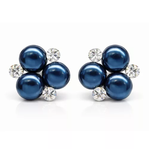 ÓRIÁS TRIPLA bedugós fülbevaló - 16 mm (blue effect)