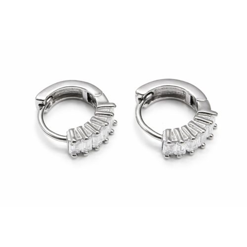 PICI FÉLKARIKA ezüst fülbevaló - 11 mm (1 éves kortól 7 éves korig)