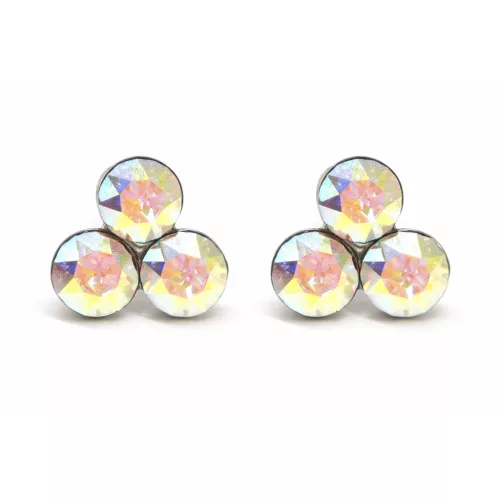 TRIPLA XENA bedugós fülbevaló - 10 mm (ab színjátszós)