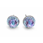 APHRODITÉ bedugós fülbevaló (vl lila 8 mm-es)