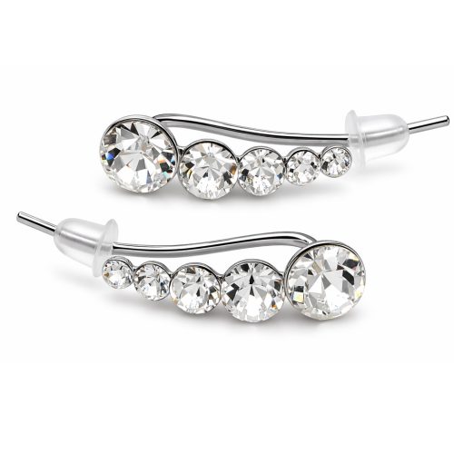 LINEA SHINE bedugós fülbevaló - 5 az 1-ben - (crystal fehér)