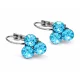 TRIPLA XENA kapcsos fülbevaló – 10 mm (light turquoise)