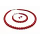 ELEGANCIA GYÖNGY SZETT - állítható (red pearl)