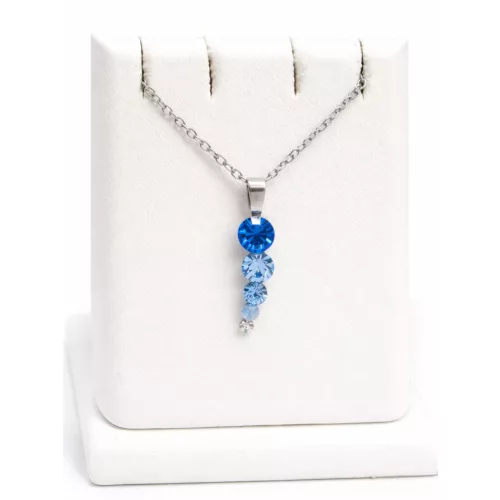 LINEA SHINE nyaklánc (kék variáció)