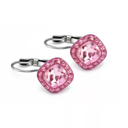 APHRODITÉ PÁRNA kapcsos fülbevaló -12 mm (light rose)
