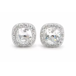   APHRODITÉ PÁRNA bedugós fülbevaló -12 mm (crystal fehér)
