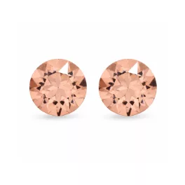 VIORA bedugós fülbevaló - 10 mm ( (light padparadscha)