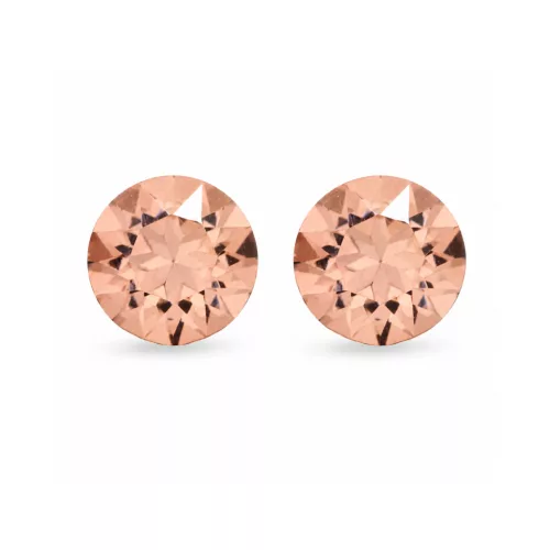 VIORA bedugós fülbevaló - 10 mm ( (light padparadscha)
