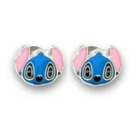 STITCH ezüst bedugós fülbevaló (4 éves kortól 10 éves korig)