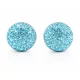 HÉRA bedugós fülbevaló - 14 mm (light turquoise)