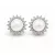 PEARL PRINCESS ezüst bedugós fülbevaló - 8 mm