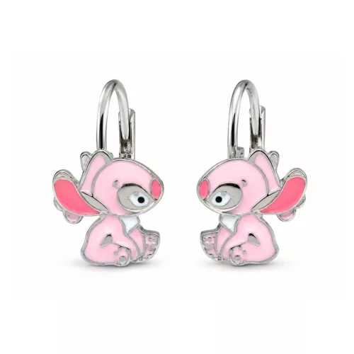 Angel (Stitch párja) ezüst fülbevaló (4 éves kortól tinédzser korig)