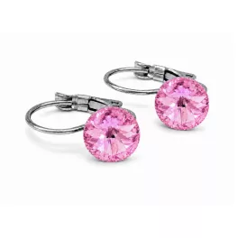 TÜNDÉRFÉNY kapcsos fülbevaló (soft pink)