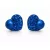 HÉRA GYÖNGYÖS SZÍV bedugós fülbevaló - 10 mm (sapphire)