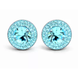 APHRODITÉ bedugós fülbevaló - 14 mm (light turquoise)