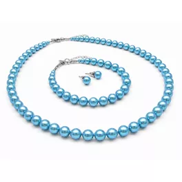 ELEGANCIA GYÖNGY SZETT - állítható (pearlescent blue)