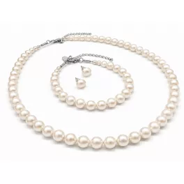 ELEGANCIA GYÖNGY SZETT - állítható (cream pearl)