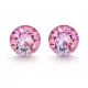 VIORA bedugós fülbevaló - 10 mm (soft pink)