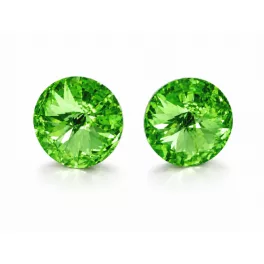 SOPHIA fülbevaló - 10 mm (peridot)