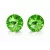 SOPHIA fülbevaló - 10 mm (peridot)