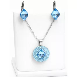 CRYSTAL LEMON szett - aquamarine