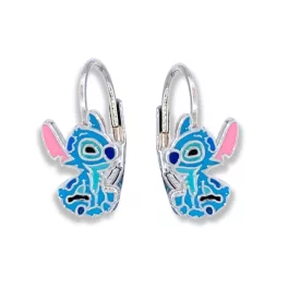 STITCH ezüst fülbevaló (4 éves kortól tinédzser korig)