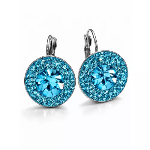 ÓRIÁS APHRODITÉ kapcsos fülbevaló - 18 mm (light turquoise)