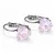 SZÍVECSKE kapcsos fülbevaló - rose water opal (4 éves kortól)