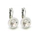 APHRODITÉ kapcsos fülbevaló (fehér 12-mm-es)