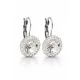 APHRODITÉ kapcsos fülbevaló (fehér 12-mm-es)