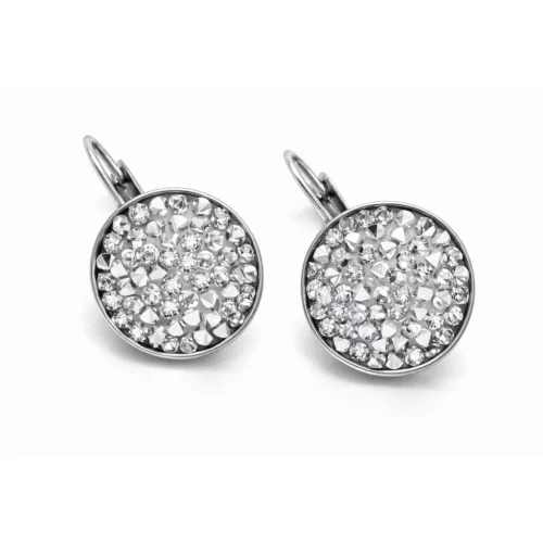 ROCKOS KAPCSOS fülbevaló (ezüst színű)