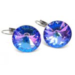 DIANA 18 mm-es fülbevaló (Vl Lila)
