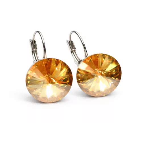 DIANA 18 mm-es fülbevaló (Gold Shadow)