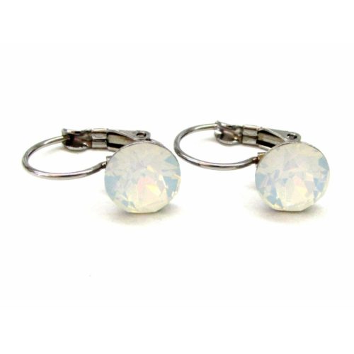 MARILYN fülbevaló (white opal)