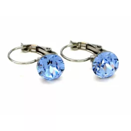 MARILYN fülbevaló (light sapphire)