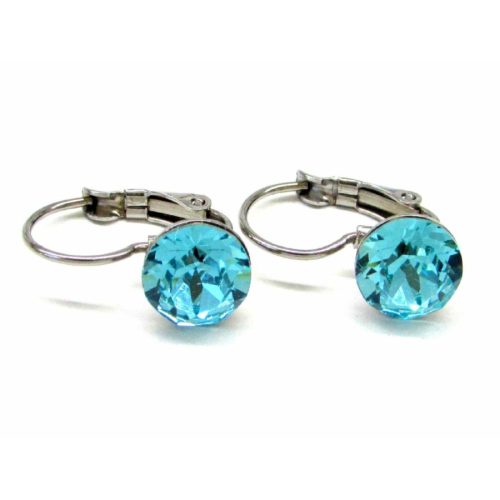 MARILYN fülbevaló (light turquoise)