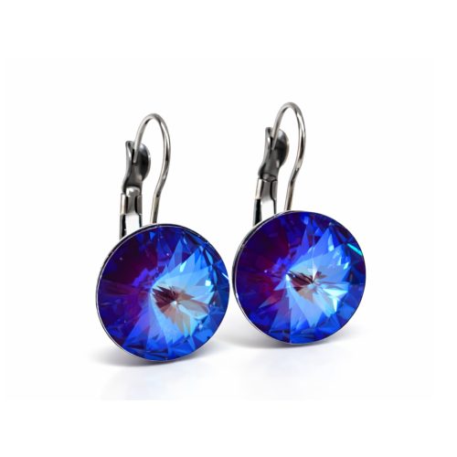 DIANA 14 mm-es fülbevaló (Burgundy Delite)