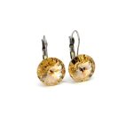 DIANA 14 mm-es fülbevaló (Light Peach)