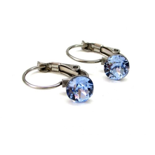 KIS SISSI fülbevaló - light sapphire (2 éves kortól)