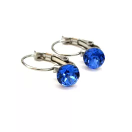 KIS SISSI fülbevaló - sapphire (2 éves kortól)