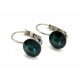 MONROE fülbevaló (emerald)