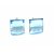 KIS KLARISSA fülbevaló (aquamarine)