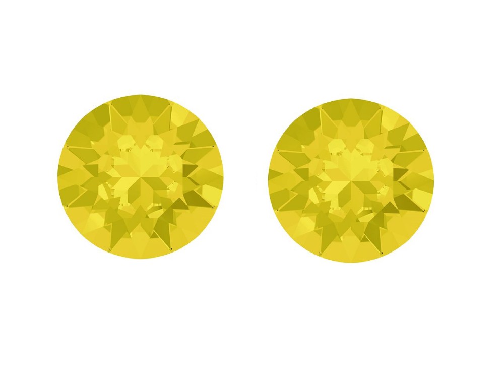 XENA fülbevaló (yellow opal)