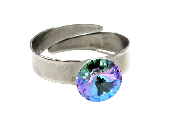 VENUS gyűrű (vl lila színjátszós)