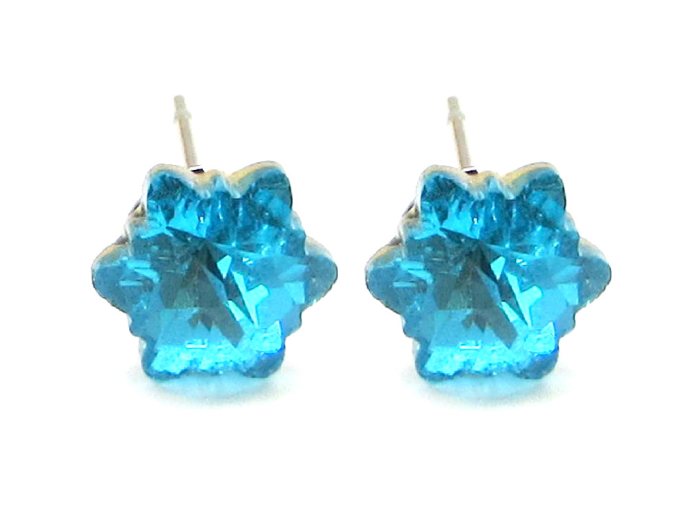 HÓPIHE fülbevaló (kék)
